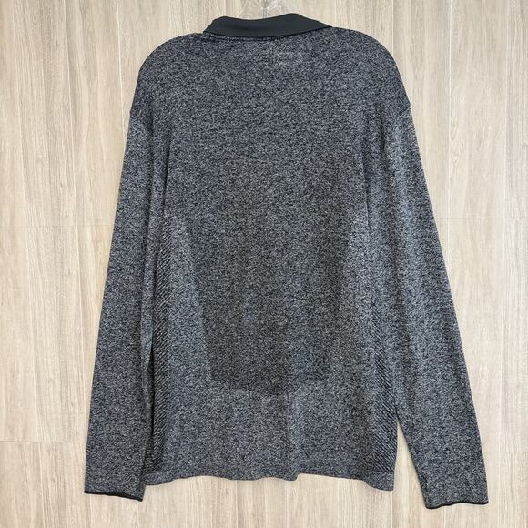 Nike Golf Dri-Fit Half Zip Shirt Men’s Sz XL Gray Long Sleeve Top 726580-010 - Picture 4 of 13